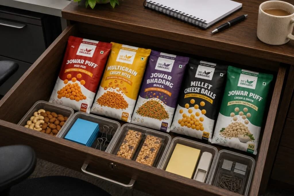 Guilt-Free Millet Snacks for Your Office Desk Drawer
