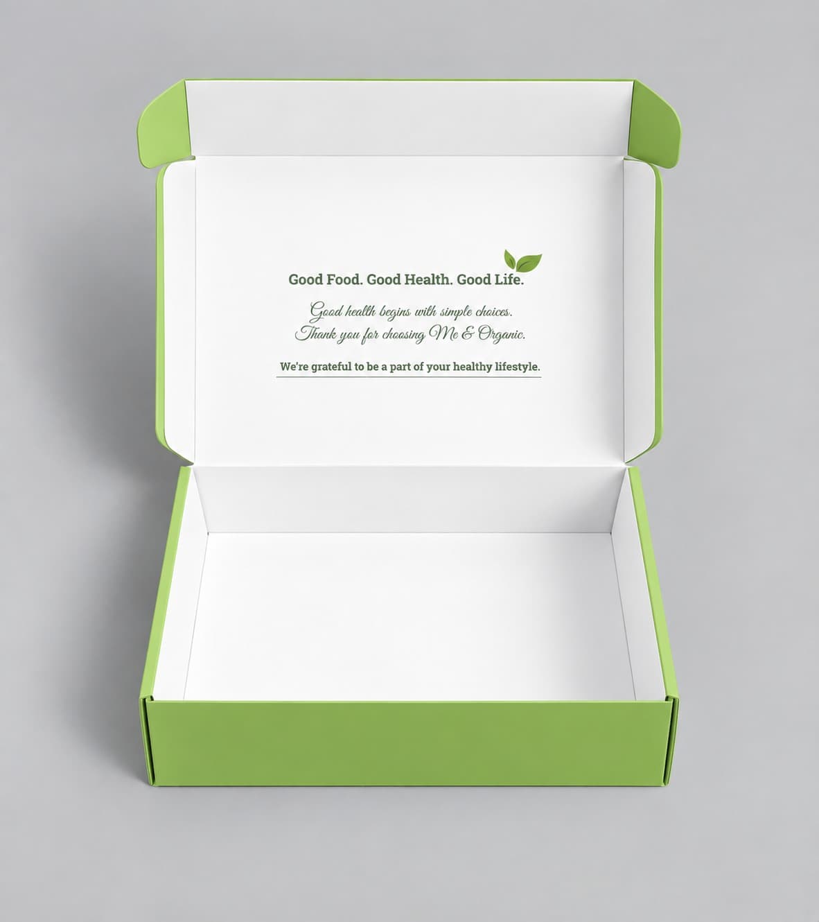 Open Me & Organic corporate gifting box
